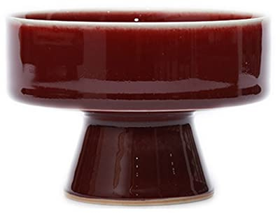 Cesto di frutta, portafrutta, cesto di frutta Ciotola for frutta con piedistallo Piatto decorativo in ceramica con piede alto Piatto for frutta secca in stile cinese Vassoio in stile cinese Piatto for