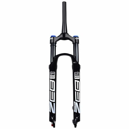 26/27,5/29 Tum Mountainbike Framgaffel MTB-Gaffel, Pneumatisk StöTdäMpande Gaffel/Skivbroms/Vandring 120 mm/Vertikalt RöRdiameter 28,6 mm/Vertikalt RöRläNgd 220 mm/VäXelöPpning 100 mm