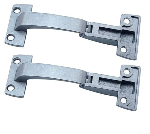 HpLive Scharniere Schranktür ，Klappbare Türscharniere Klappbare Scharniere，Möbelscharniere Türscharniere für Holztüren für Möbel Schrank Schrankklappscharniere，124 * 50mm(2 Stück)