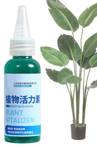 Concime Liquido Per Piante Da Appartamento | Fertilizzante Liquido Per Piante Da Interno,Concentrato Attivatore Solubile Vigoroso 50ml per Crescita Radicazione Giardinaggio Orto Frutta Verdura Piante