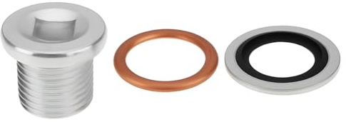 eMagTech Auto Motor Ölablassschraube 1102600Q0D 7703075012 M16x1,5 Kompatibel mit Nissan Kompatibel mit Volvo
