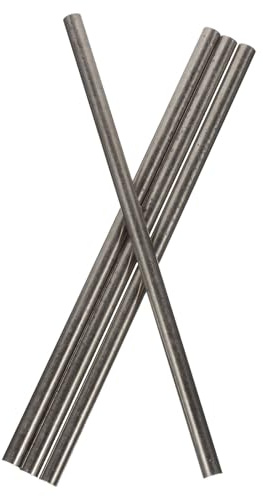 Hoement Remaches de Cobre Sólidos para Mangos de Cuchillos, Varillas de 4 Mm X 100 Mm, 4 Piezas, Pasadores para Construcción y Reparación de Mangos, Uso en Cuchillos de Cocina