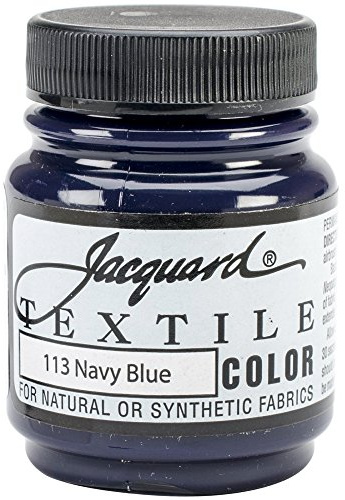 Jacquard Products Navy Blue -Textile Color Paint, Acrylic, Multicolour, 70 ml (Pack of 1)