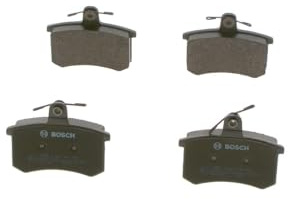BOSCH Bremsbeläge Hinterachse 0986494059 | Kompatibel mit: ALFA ROMEO 164, AUDI 100 C3 Avant, 100 C3 Stufenheck, 100 C4 Avant, 100 C4 Stufenheck, 200 C2 Stufenheck