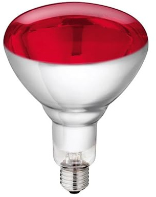 Philips Infrarot-Lampe für Tieraufzucht und industrielle Anwendung 150 Watt GH-Pack 10 Stück