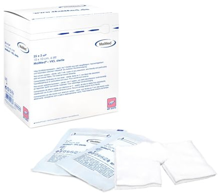 MaiMed® Vlieskompressen steril 6-fach 50 Stück