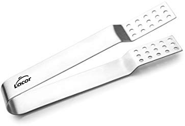 Lacor - 68078 - Teedruckklemme, Edelstahl 18/10, oxidbeständig, Maximum Squeeze Teebeutel, Ergonomischer Griff, Geschirrspülmaschinen safe, 13,5cm