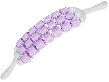Barra de Masaje Herramientas de Rodillo Manual para Alivio y Recuperación | de Masaje para Espalda y Rodillo Cervical para Piernas, Espalda, Hombros, Brazos, Cintura, Hogar, Gimnasio