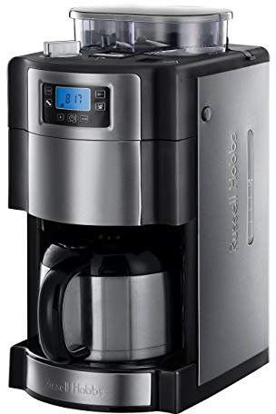 Russell Hobbs Grind & Brew - Cafetera digital térmica