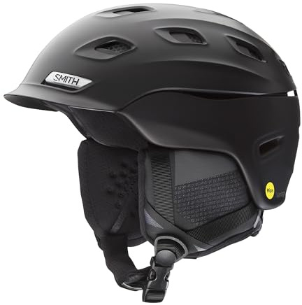 Smith Vantage Helmet for Men & Women – Adult Snowsports Helmet with MIPS Technology + Zonal Koroyd Coverage – Lightweight Protection for Skiing & Snowboarding – Matte Black, Small