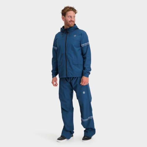 Original Regenjacke Essential Teal Blau