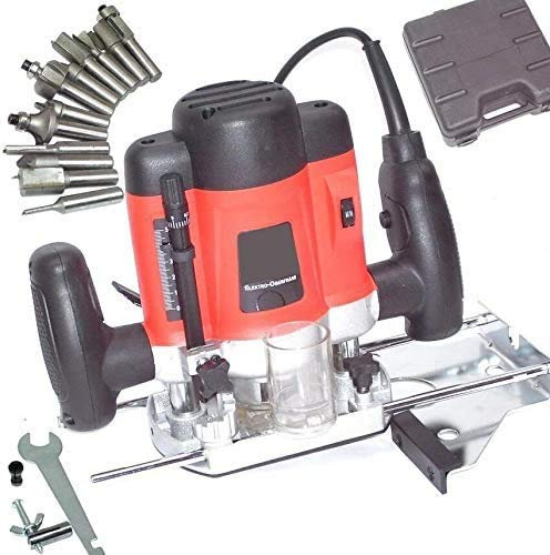 Fresatrice da 1300 W fresa da tavolo 55692 fresatrice con fresa valigetta AWZ