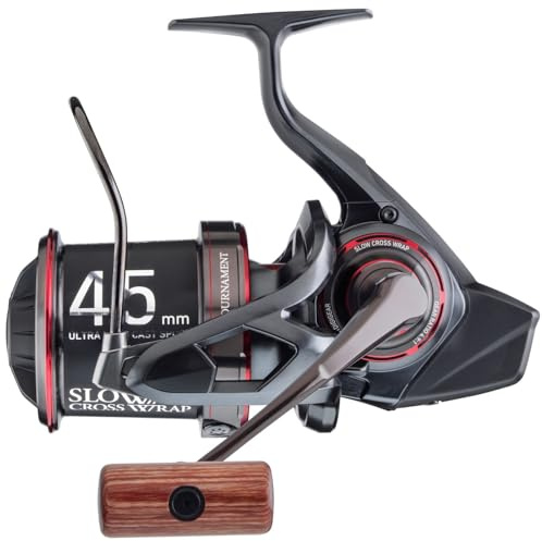 Daiwa 20TNBASIA45SCW-QD Angelrolle für Karpfenangeln, 20 Tournament Basia 45 SCW QD