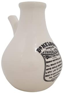 Dr Nelson’s Improved Inhaler, Vocal Steamer White Small Size : 250ml