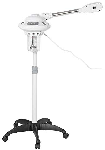 Gesichts Dampfer Ozon Bedampfer Dampfgerät Kosmetikstudio Gesichtssauna Verdampfe Luftbefeuchter Wippearm Einzelner Arm Gesichtsbehandlung Dampfer für Salon und Zuhause