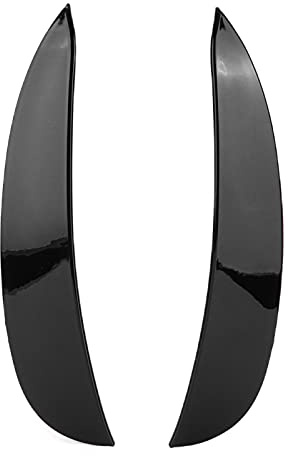 Paraurti Anteriore Labbro, 2 Pezzi Paraurti Anteriore Canard Auto Spoiler Ala Adattamenti Auto Sostituzione per Classe E W213 AMG Line 2016‑2020