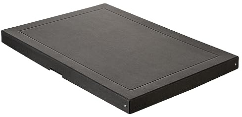 Falken - Réf. 22001672000F - PureBox - 1 boîte de rangement avec couvercle - emballage cadeau - sans plastique - Format A2 - hauteur 40 mm - poignée découpée - entourée d'un ruban - Couleur noire