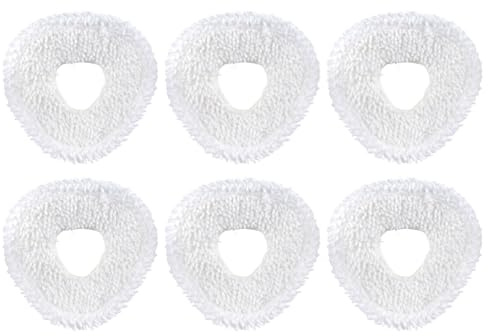 (6 Pieces) Washable Reusable Mopping Pads for Narwal Freo Z Ultra/Freo X Ultra/Freo X Plus/Freo, Strong Stain Removing Wipes Cloth Pads Premium Microfiber