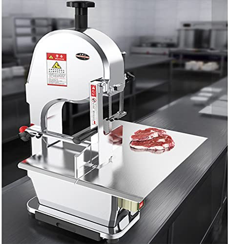 Electric Bone Saw,Electric Meat Slicer, Commercial Electric Bone Slicer, Thickness Adjustment, Deli Meat Jerky and Cheese Electric Slicer