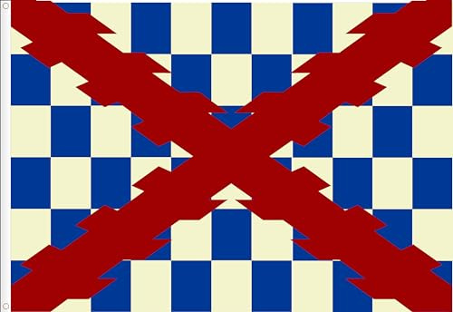 BANDERA DE TERCIOS IMPERIO ESPAÑOL. SPINOLA. S XVII. RASO PREMIUM. MEDIDA 150X90 CM.