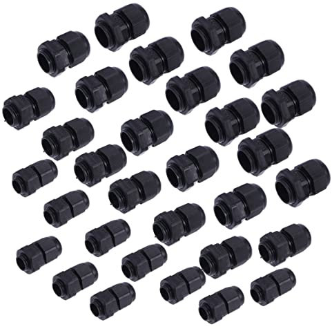 SOLUSTRE 50pcs Cable Connectors Insulated Crimp Connectors Gland for Cable Parts