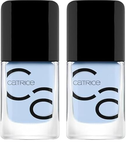 Esmalte de uñas en gel Catrice ICONails Nº 170 No More Monday Blue-s 10,5 ml (Paquete de 2)