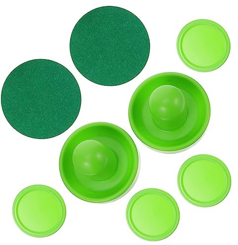 MUELODSIC Airhockey-Schieber Und Puck Spiel-tische Inklusive Ersatz-teilen Für Schläger Und Pucks Geeignet Für Airhockey-Spiele Und Zubehör
