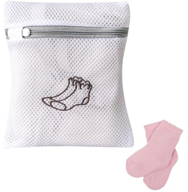 Mesh -Waschbeutel | Wiederverwendbare Reisewaschbeutel mit Reißverschluss | Empfindliche Waschmaschine Netzbeutel | Für Travvel, Schuhe, BH, Hosen, Mantel, Socken, Turnschuhe, Unterwäsche | Launndry O