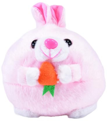 Kögler 26732-Palla rimbalzante Coniglio, Alta Circa 14 cm, Peluche con Musica e Funzione Babble, ripete Tutto e Si muove, Multicolore, One Size, 26732
