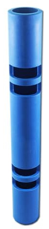 Assisterar Helkroppsträning, Bärbar Träningsgummiviktstång, For Laddad Rörelseträning(BLUE/8KG)