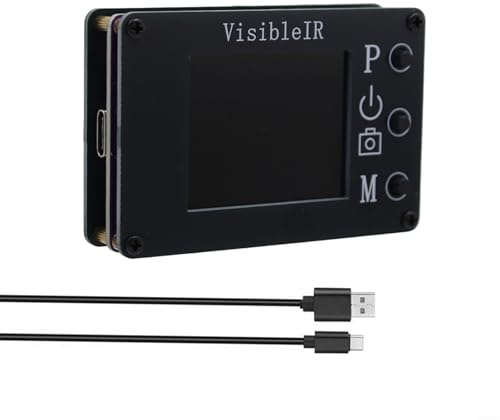 VisibleIR B18 - Telecamera termica, risoluzione 32 x 24, luce visibile per fusione, doppia modalità, tipo di trasferimento dati, per fai da te e manutenzione domestica