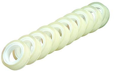 Pelikan NoName 8733008 Klebefilm, 10 m x 12 mm, transparent, 10 Rollen