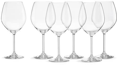 Lenox 831664 Tuscany Classics Red Wine Glass Set, Buy 4 Get 6