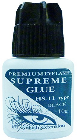 Supreme Wimpern kleber für Profis schwarz, flüssig HS-11