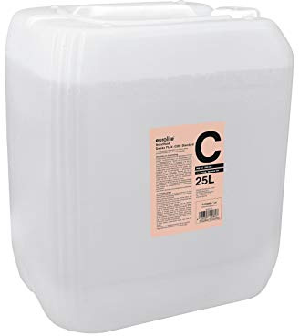Eurolite Smoke Fluid -C2D- Standard 25 Liter | Nebelfluid für Nebelmaschinen | Mittlere Dichte und lange Standzeit | Made in Germany | Geruchsneutral auf Wasserbasis | Biologisch abbaubar