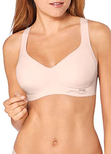 sloggi Donna Zero Feel Top Ex, Angora, XL