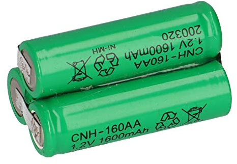 3,6V 1600mAh Akkupack Mignon AA Industrie-Akkus NiMH mit Lötfahne Akku Pyramide
