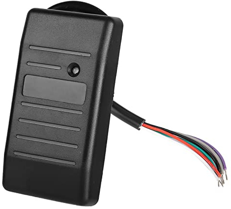 Lector de RFID Lector de 125Khz,Lector de Tarjetas de identificación USB,Lector de Control de Acceso de Tarjetas de Seguridad RFID,Impermeable,A Prueba de Humedad,Wiegand de 125Khz 26/3