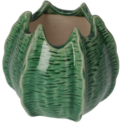 Keyhomestore | Vasetto Decorativo a Forma di Cactus in Ceramica