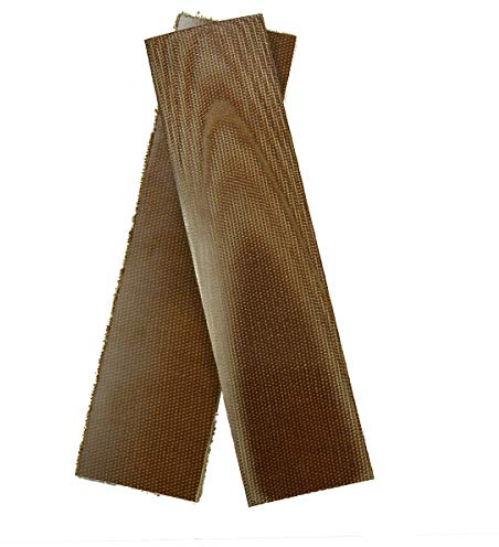 USA Knifemaker Supply UltreX Canvas Micarta- 3/8 Scales- Knife Handle Material (Natural)