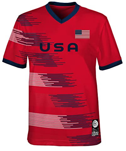 Outerstuff Haut de fan de la Coupe du Monde FIFA 2023 pour enfants