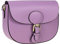 Miss B Borsa in Vera Pelle Made in Italy con Tracolla, Borsetta Donna (Lilla)