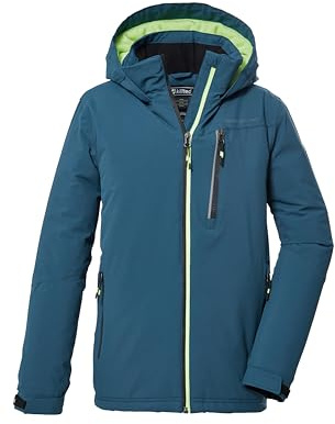 Killtec Boys Kow 159 Bys Jacket Functional Jacket with Hood/Winter Jacket is Waterproof