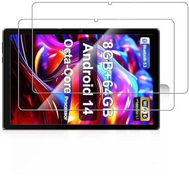For Whitedeer C10 10 inch Tablet Android Tablet Tempered Glass Screen Protector - High Transparency, Scratch Resistant, Anti-Fingerprint(2 Pack)