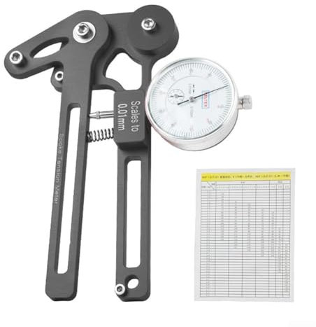 Misuratore di tensione per raggi di biciclette, strumento di calibrazione della tensione dei raggi della bicicletta, strumento di misurazione della tensione dei raggi della bicicletta, strumento di