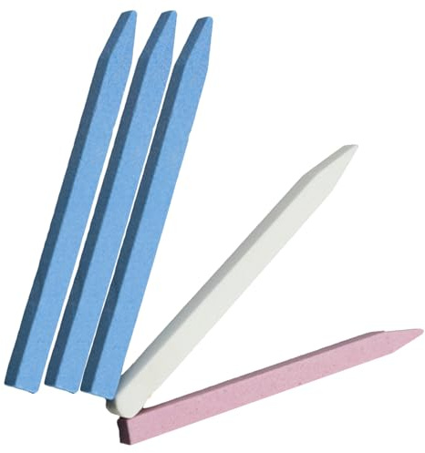 UKCOCO Lima per Manicure e Lima per Unghie in Pietra Pomice, Set da 5 per Rimuovere Pelle Morta e Lucidare Unghie Mani e Piedi Colore Casuale
