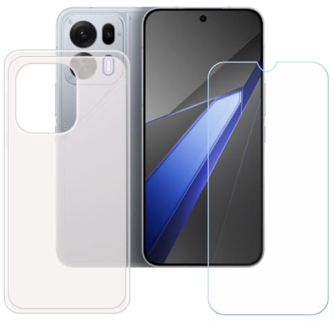 BMPNLSZ Translúcido Funda para OPPO K15 Pro+ Screen Protector