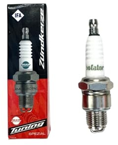 Zündkerze M14-260 Aka Electric* - mit 2 Pins - für Tuning Spezial - Isolator (Kopf geriffelt) passend für S51, S70 usw