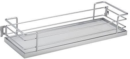 SOTECH Dispensa Tandem Side Einhängetablar Arena Classic Silbergrau für 60er Schrankbreite 435 x 154 x 75 mm