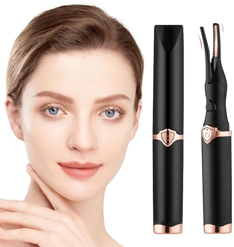 KEAGAN Beheizbare Wimpernzange, Elektrische Wimpernzange, Effiziente Elektrische USB-Wimpernzange, Beheizbare Wimpernzange mit 3 Temperaturmodi, Wimpern Make-up-Werkzeug für Frauen